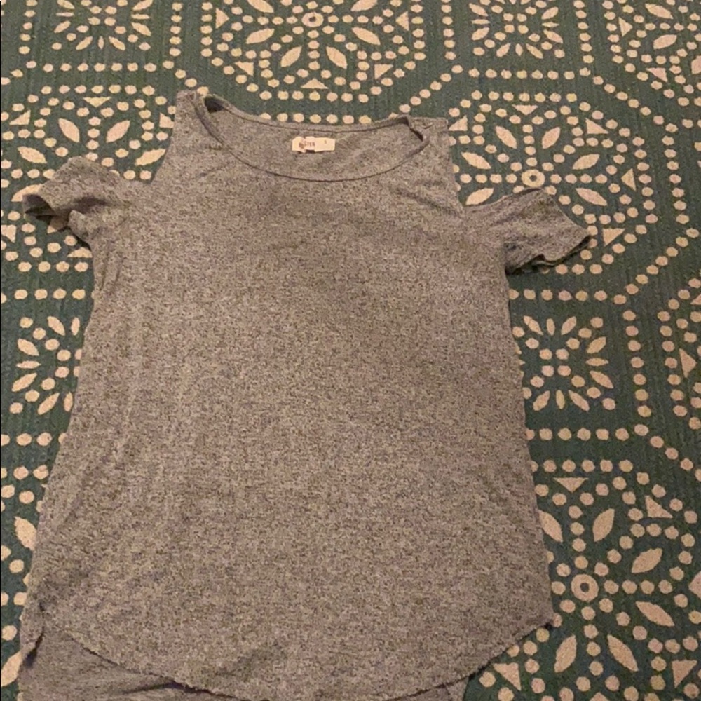 Off the Shoulder Hollister Tee size Small